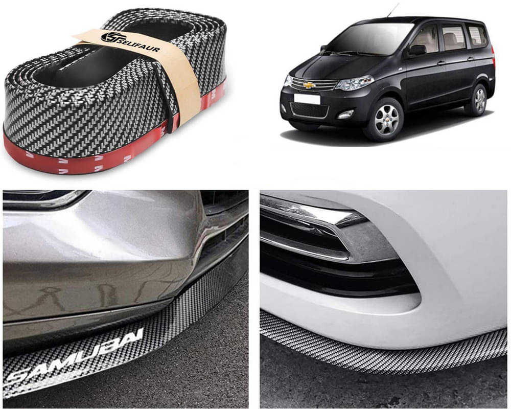 Car Front Bumper Protector Lip | Car Samurai Bumper Protector | Black Car Body Kit Bumper Lip Side Skirt Rubber Compatible For Enjoy Car Front Bumper Protector Lip | Car Samurai Bumper Protector | Black Car Body Kit Bumper Lip Side Skirt Rubber Compatible For Enjoy