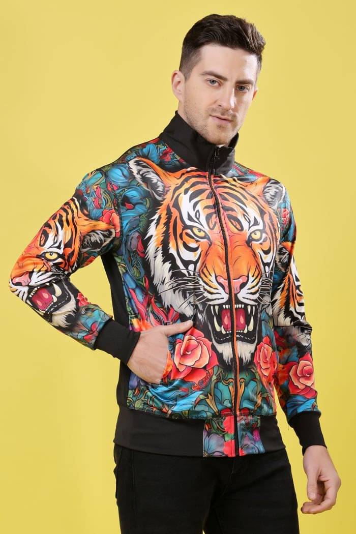     			FLIRTY SOUL Polyester Men's Casual Jacket - Multicolor ( Pack of 1 )