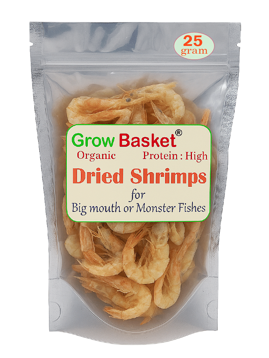 High Protein Fish Food – Freeze Dried Shrimp & BSF Larvae Combo for Flowerhorn, Discus, Arowana, Oscar, Cichlids, Red Parrot – Growth & Color Enhancer     			High Protein Fish Food – Freeze Dried Shrimp & BSF Larvae Combo for Flowerhorn, Discus, Arowana, Oscar, Cichlids, Red Parrot – Growth & Color Enhancer