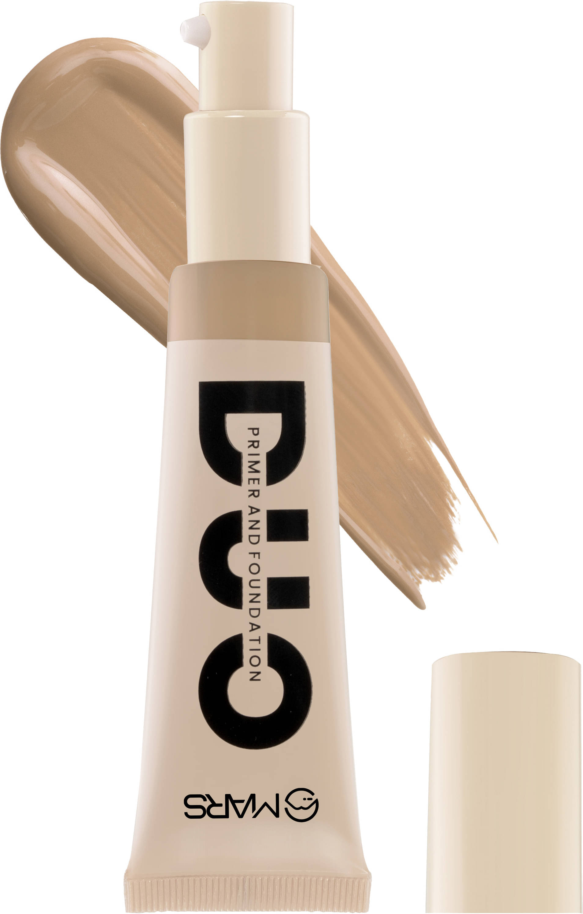     			MARS Duo Primer+Foundation Cream Hydrating & Dewy Finish For Flawless Everyday Makeup Foundation (Shade 05, 35 ml)