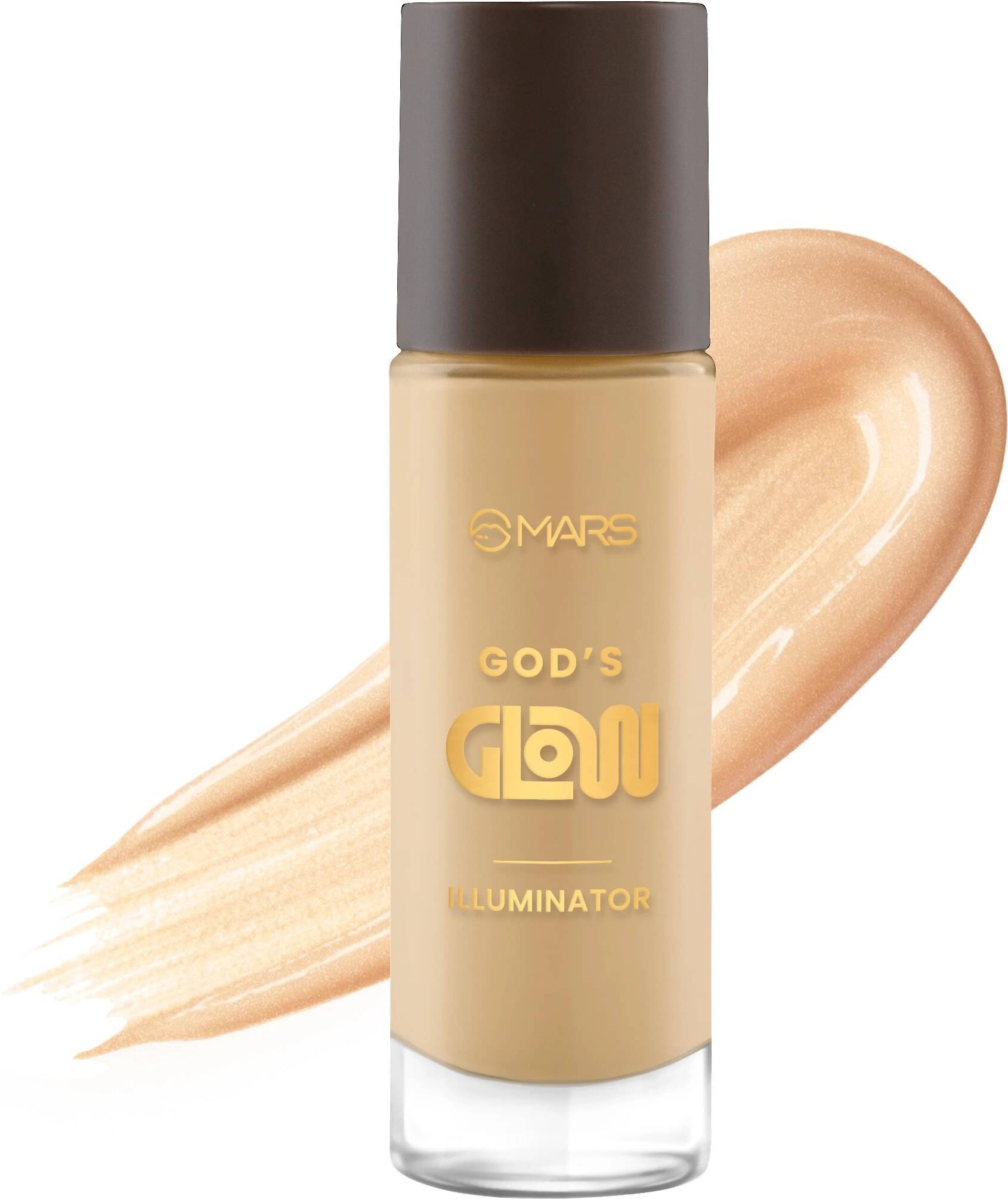 MARS God's Glow Illuminator, Liquid, Radiant Finish Highlighter (04-HONEY, 30 ML) MARS God's Glow Illuminator, Liquid, Radiant Finish Highlighter (04-HONEY, 30 ML)
