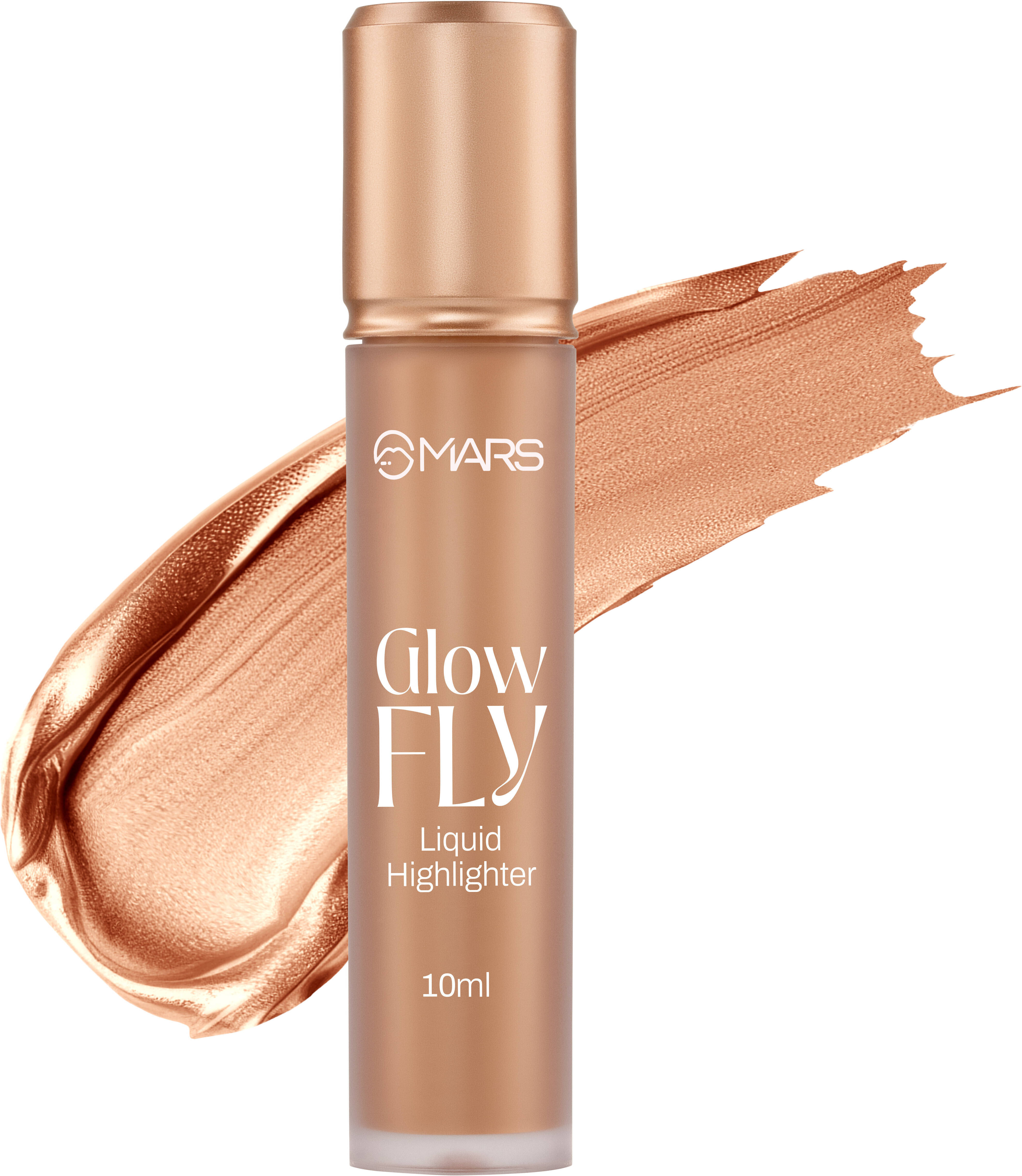     			MARS Glow fly Liquid Highlighter| Enriched With Sunflower Seed Oil & Long-Lasting Highlighter (WINGED GOLD)