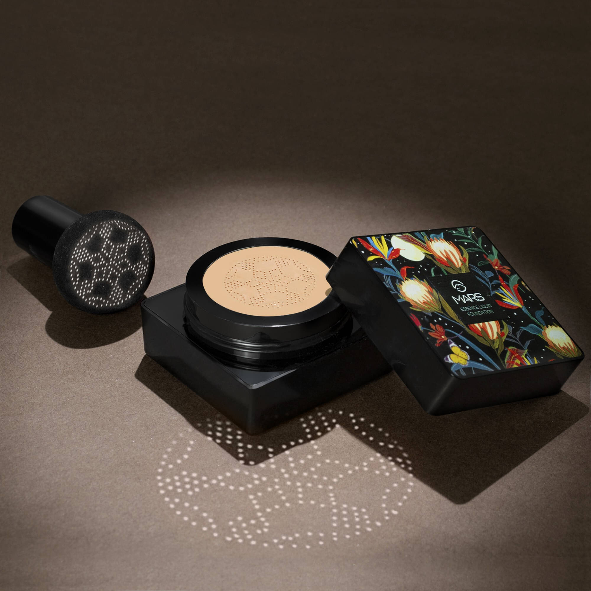     			MARS Foundation Korean Mushroom Cream Concealer Cosmetic Waterproof Brighten Foundation (Ivory-01, 20 g)