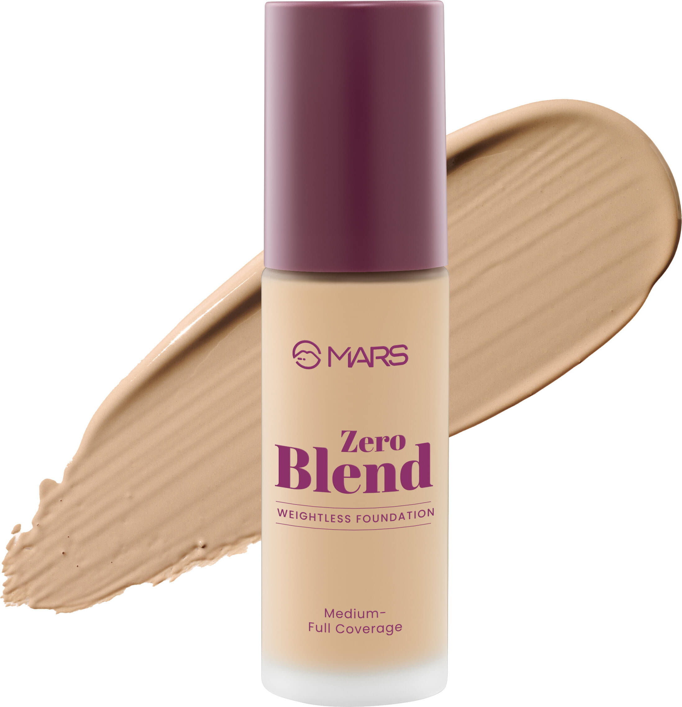     			MARS SPF30 PA++++ Zero Blend Weightless Makeup Foundation (09-Amber Maple, 30 ml)