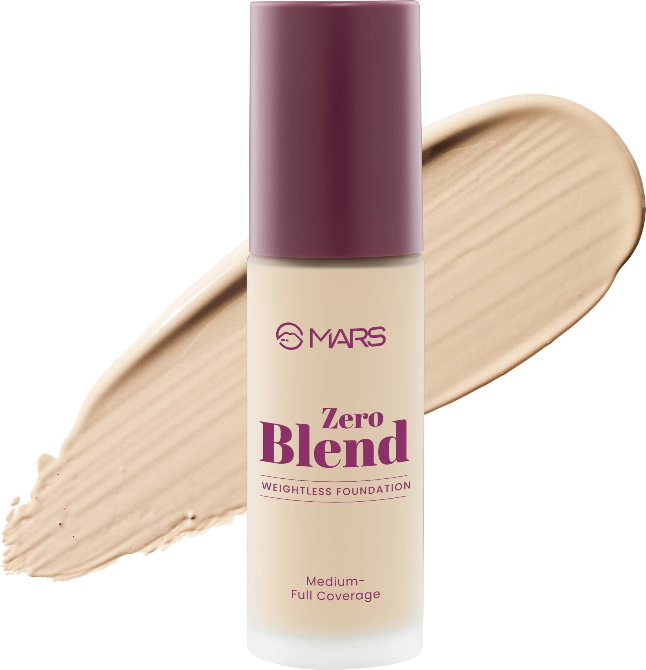     			MARS SPF30 PA++++ Zero Blend Weightless Makeup Foundation (03-CASHEW DELIGHT, 30 ml)