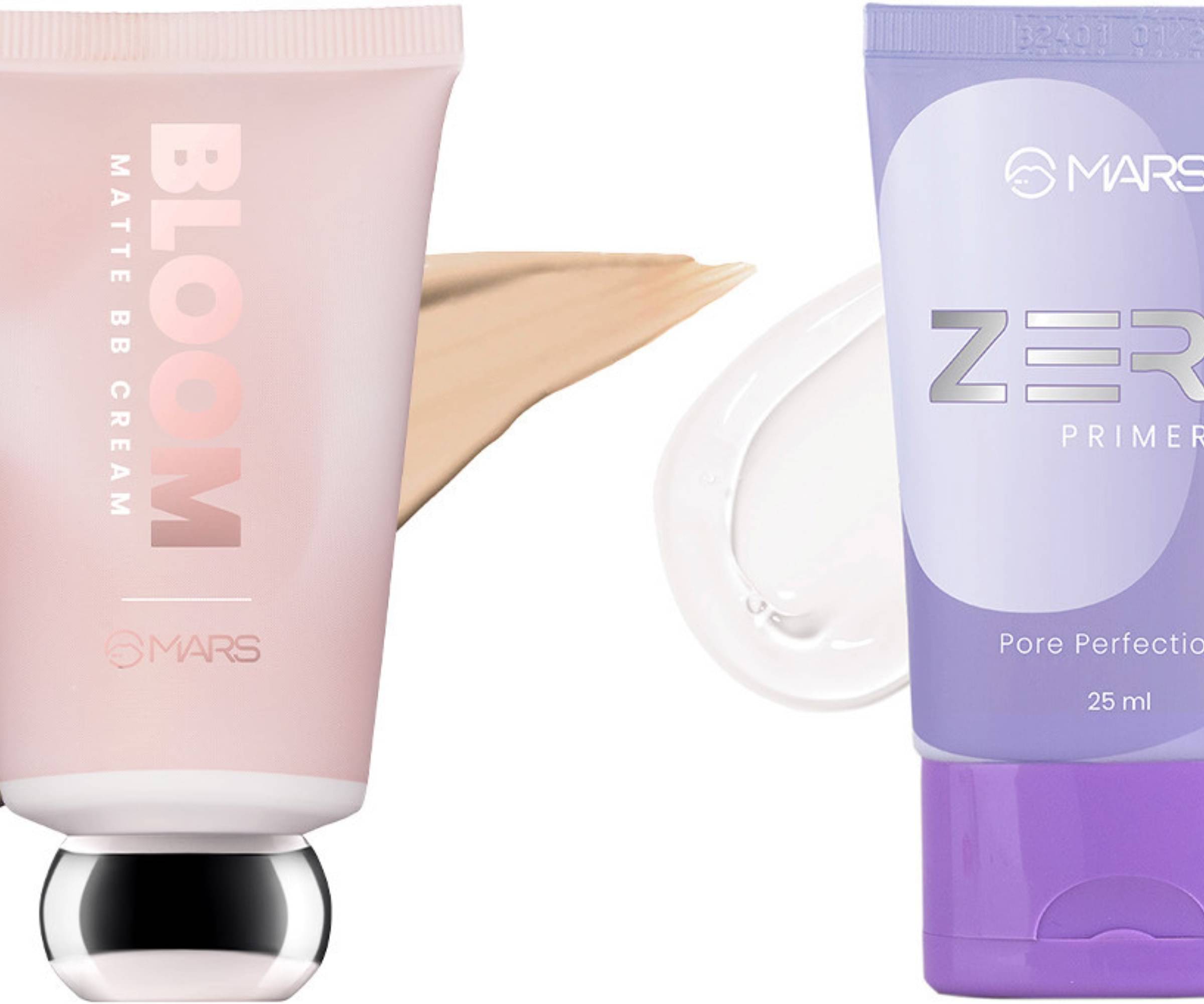 MARS Blooming Dewy BB Cream Foundation and Zero Pore Perfection Primer Foundation (FAIR,transparent, 65 ml) MARS Blooming Dewy BB Cream Foundation and Zero Pore Perfection Primer Foundation (FAIR,transparent, 65 ml)