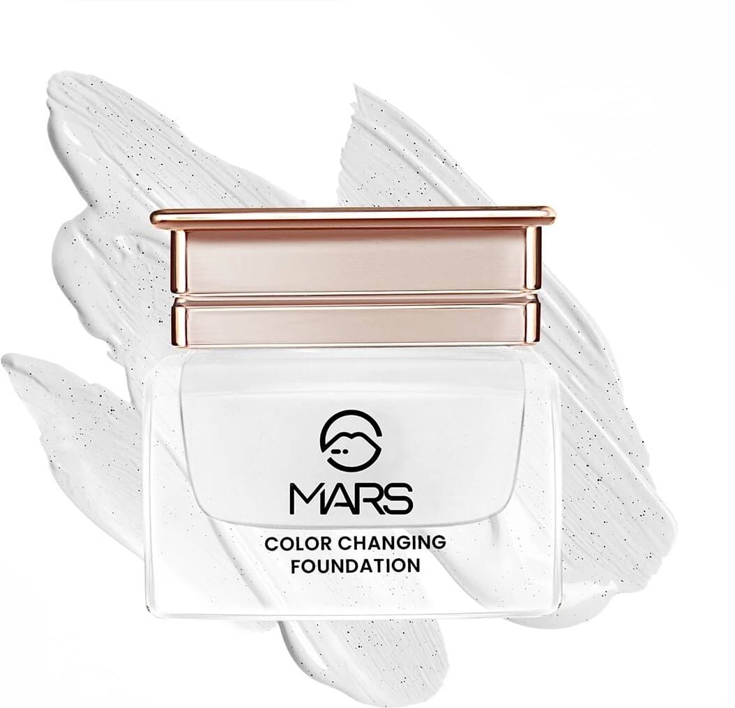     			MARS Color Changing Water proof Satin Finish Foundation (White, 20 ml)