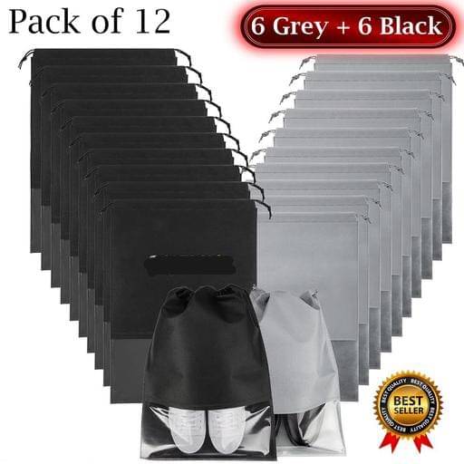     			Pankhuri Assorted Shoe Cases ( 12 Pcs )