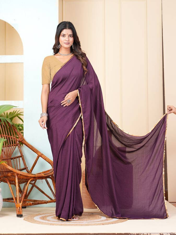 SAREEVE Chiffon Printed Saree With Unstitched Blouse Piece ( Pink ) SAREEVE Chiffon Printed Saree With Unstitched Blouse Piece ( Pink )