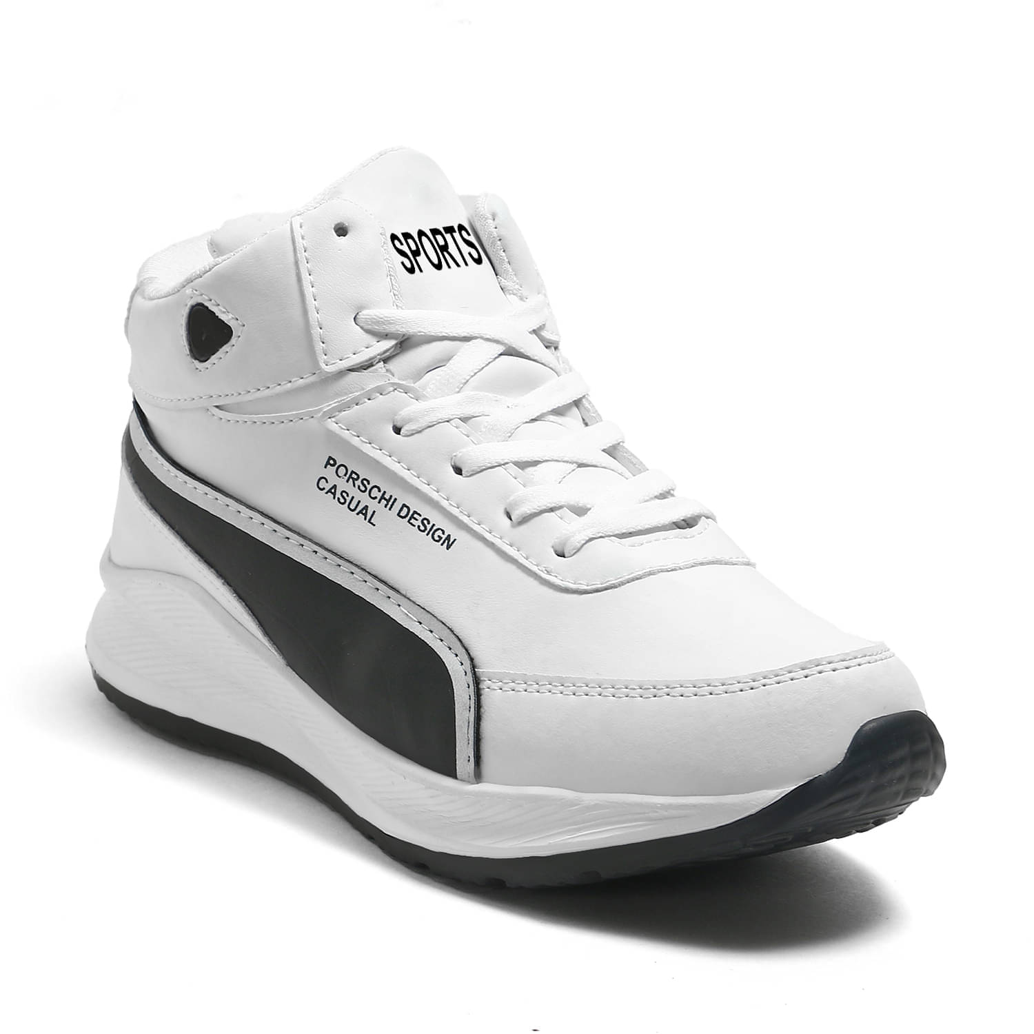 SCHOOZI Kizzer-45 White Men's Sports Running Shoes     			SCHOOZI Kizzer-45 White Men's Sports Running Shoes