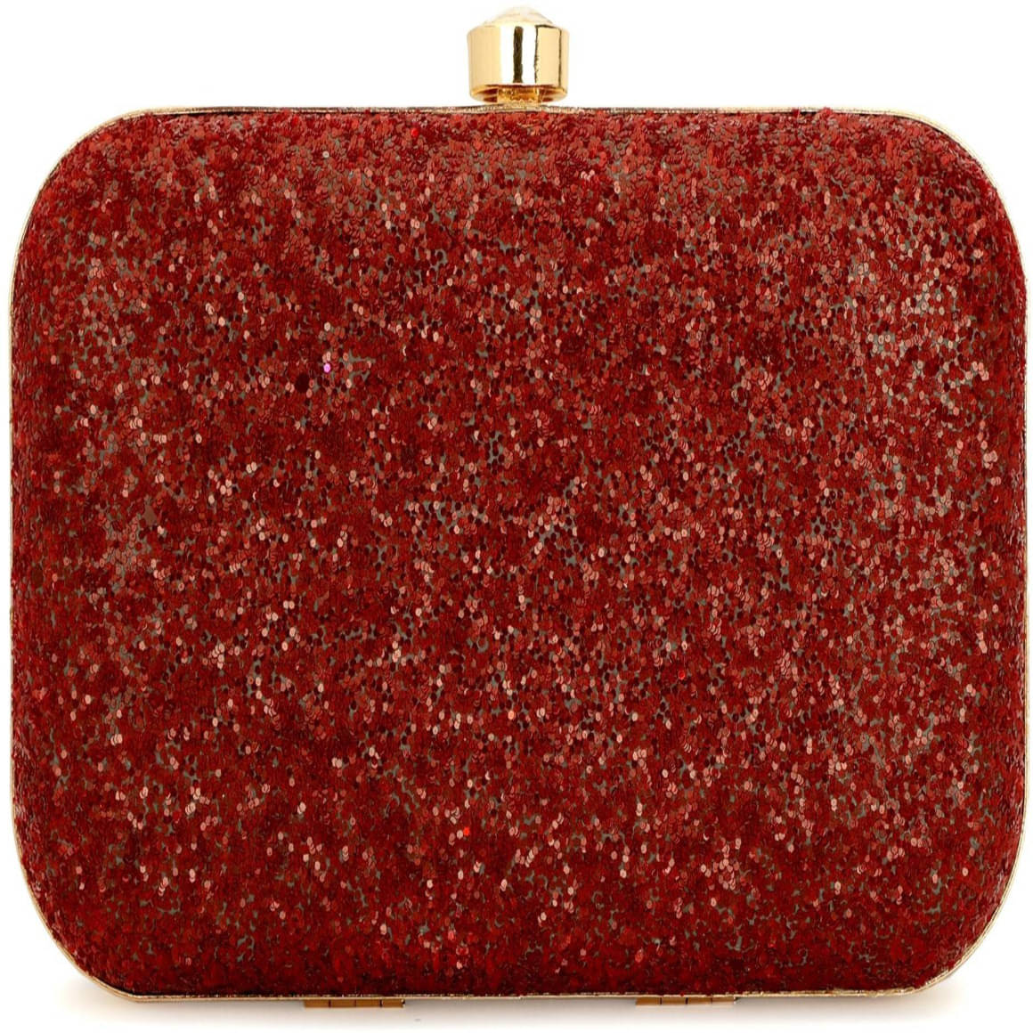     			Tooba Handicraft Multicolor Fabric Box Clutch
