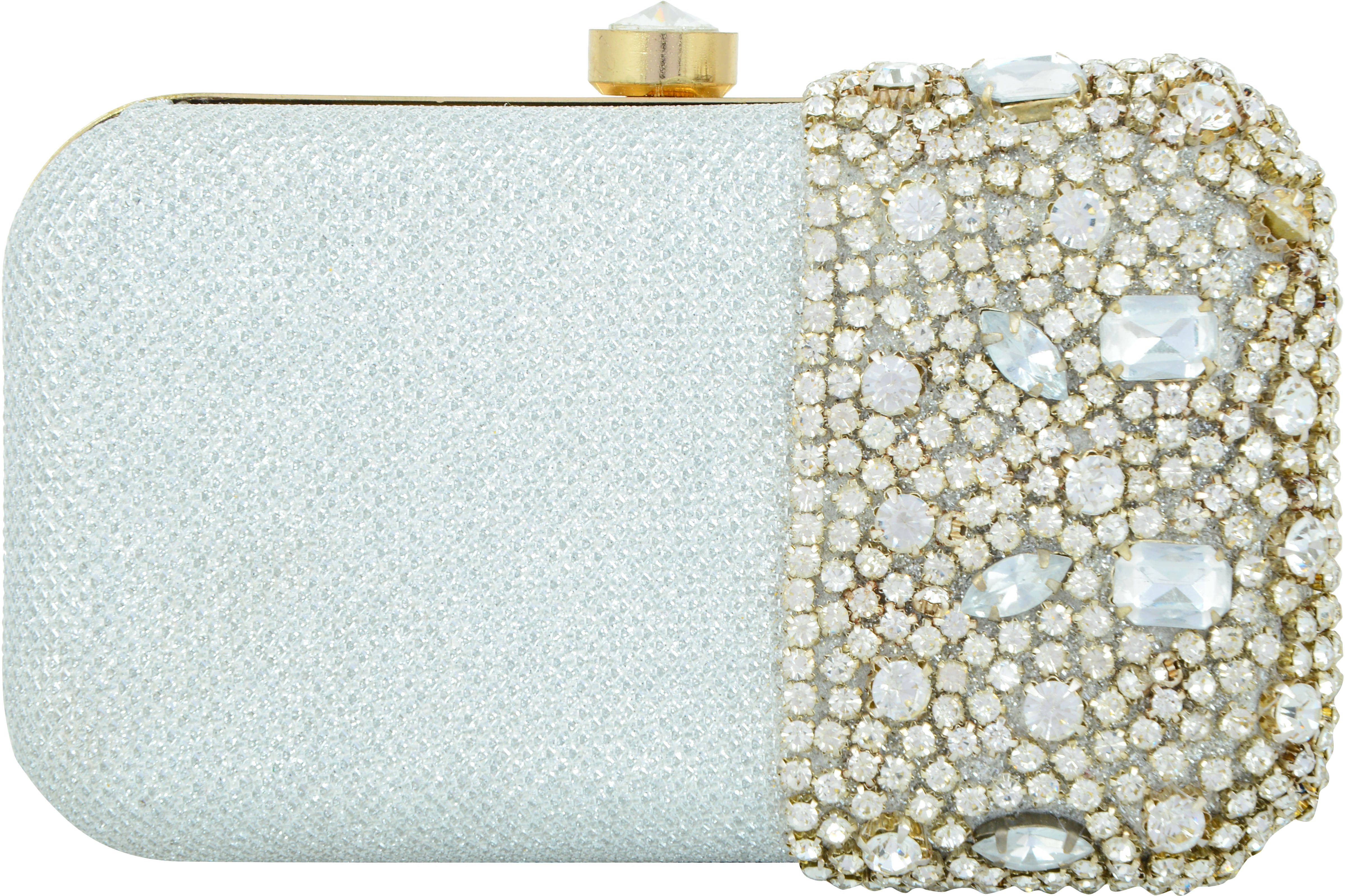     			Tooba Handicraft Multicolor Fabric Box Clutch