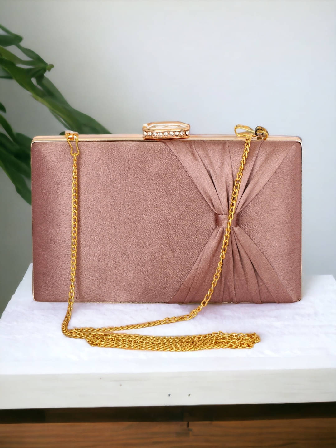     			Tooba Handicraft Multicolor Fabric Box Clutch