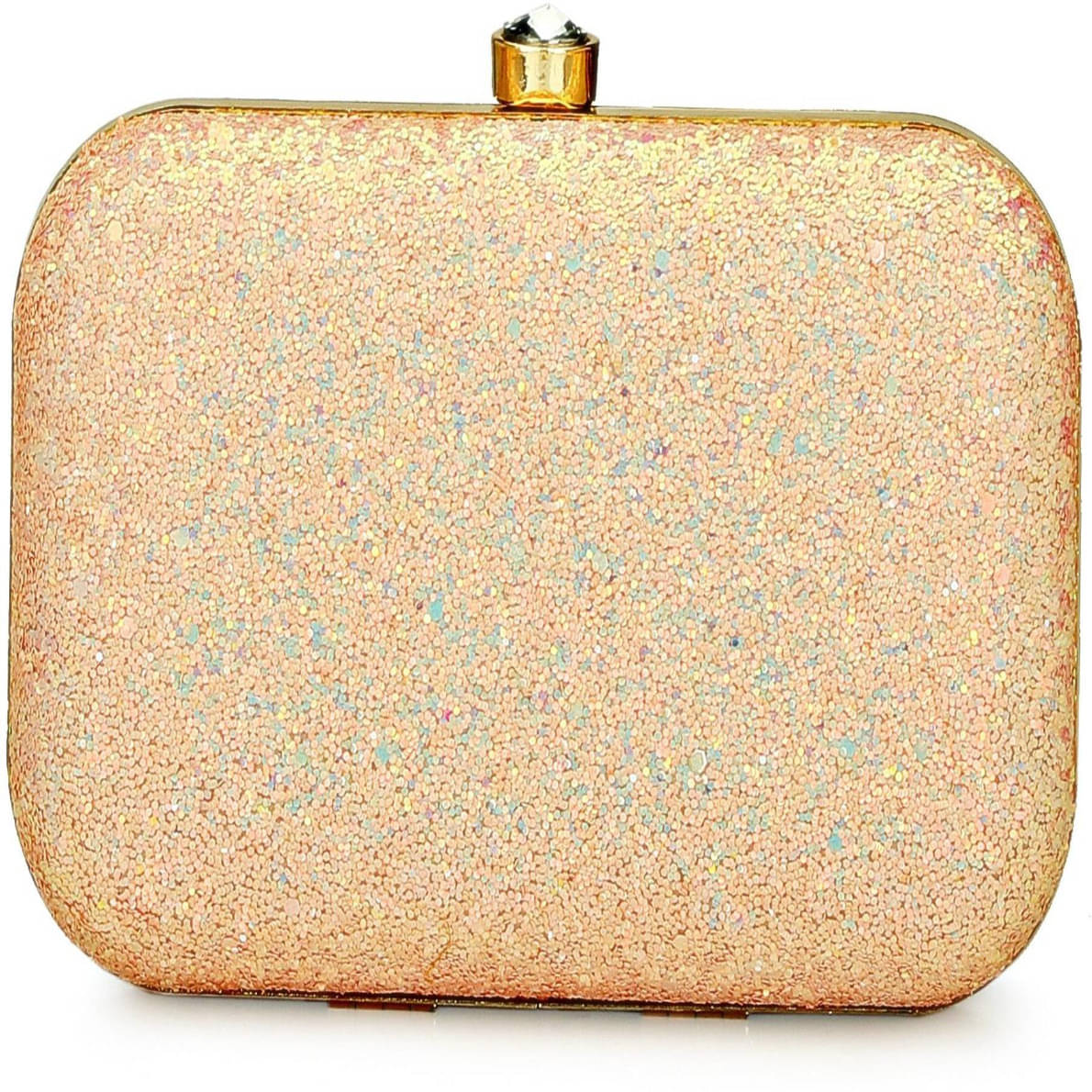     			Tooba Handicraft Multicolor Fabric Box Clutch