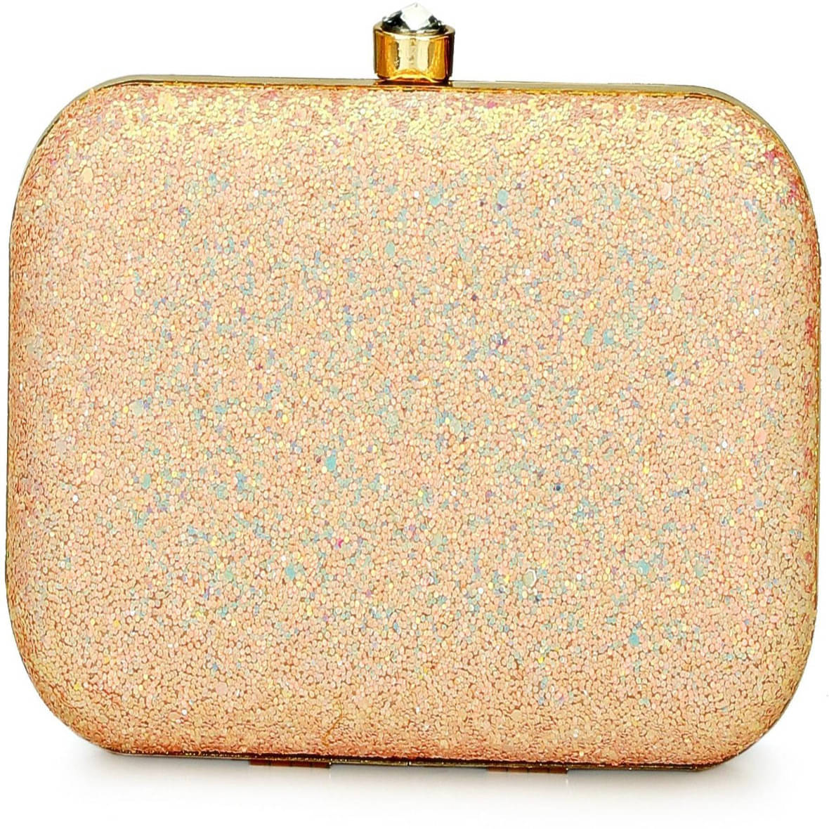     			Tooba Handicraft Multicolor Fabric Box Clutch