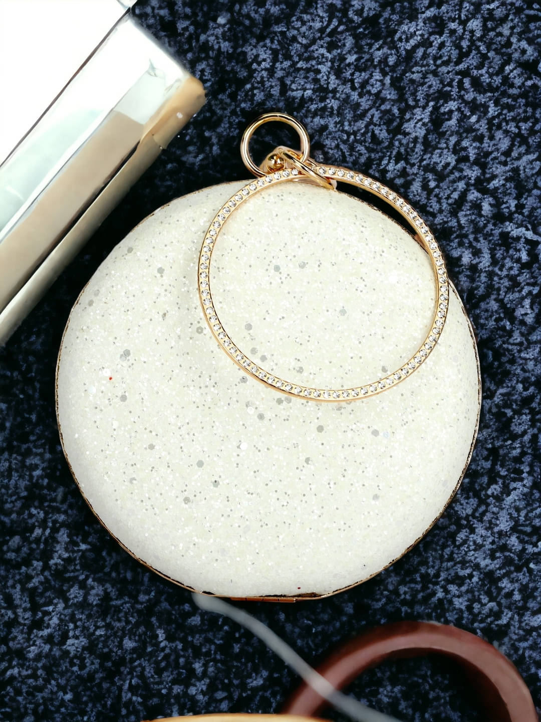     			Tooba Handicraft Multicolor Fabric Box Clutch