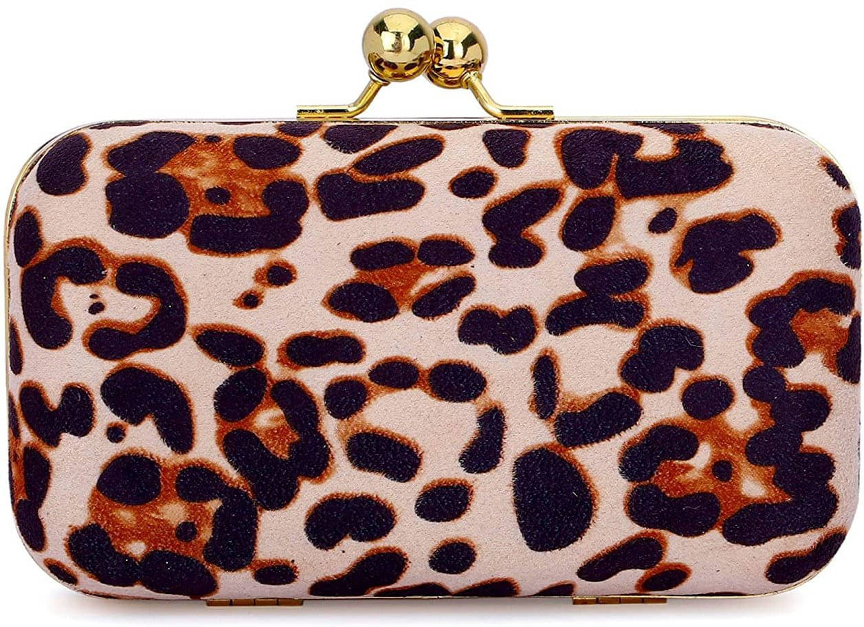     			Tooba Handicraft Multicolor Fabric Box Clutch