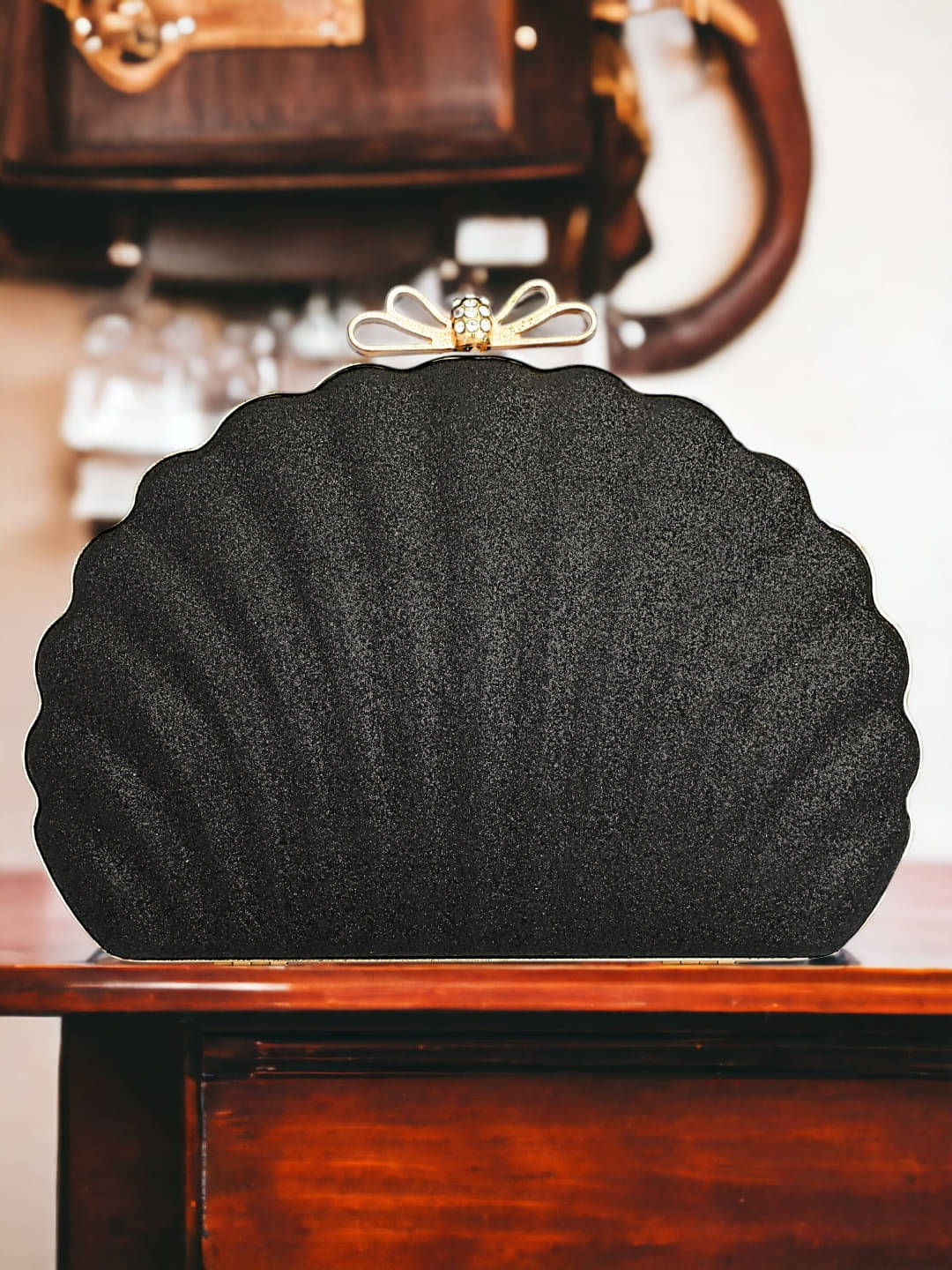     			Tooba Handicraft Multicolor Fabric Box Clutch