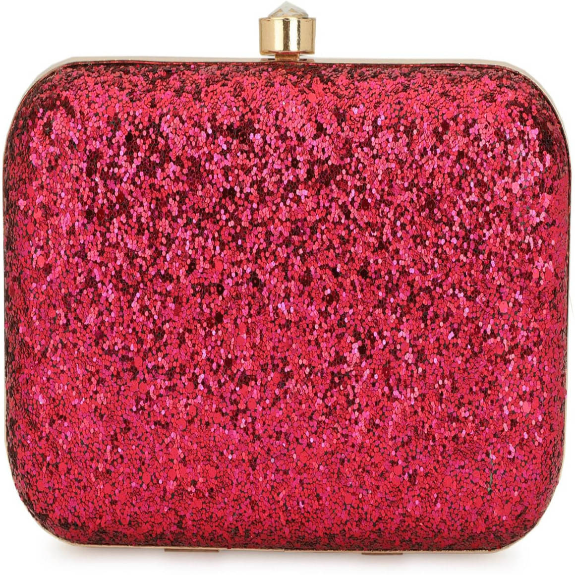     			Tooba Handicraft Multicolor Fabric Box Clutch