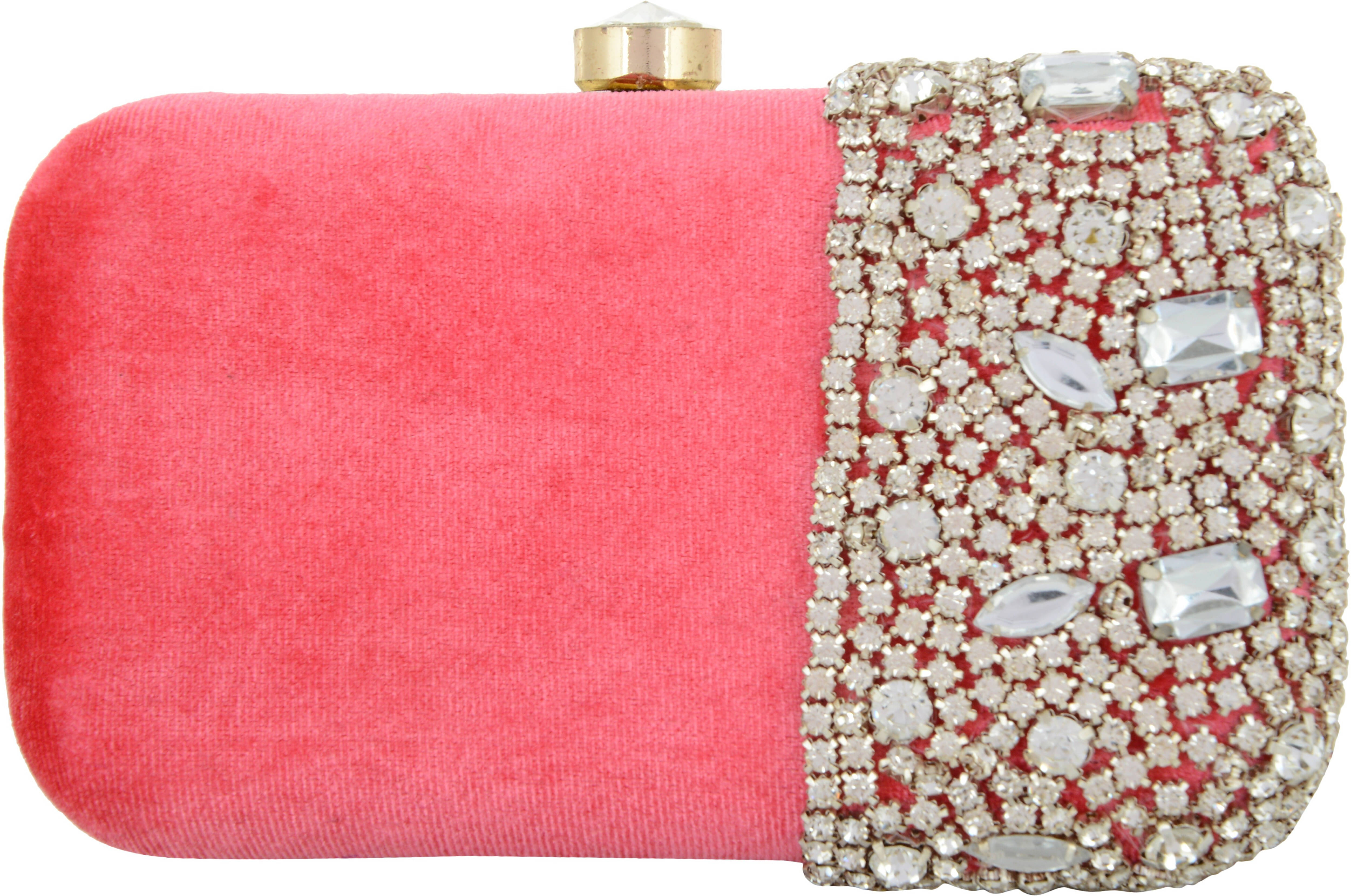     			Tooba Handicraft Multicolor Fabric Box Clutch