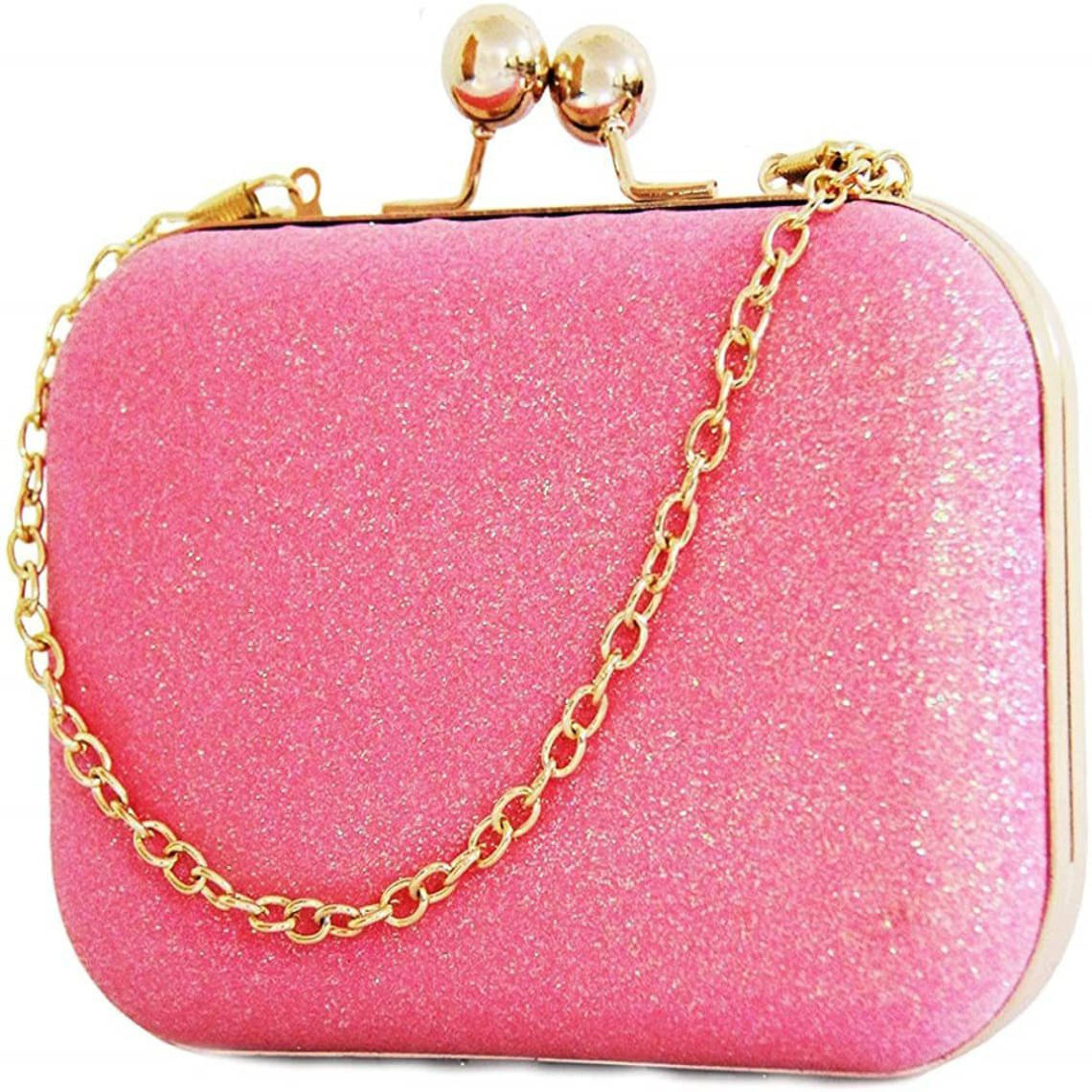     			Tooba Handicraft Multicolor Fabric Box Clutch