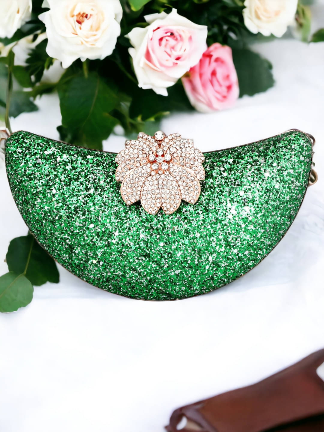     			Tooba Handicraft Multicolor Fabric Box Clutch
