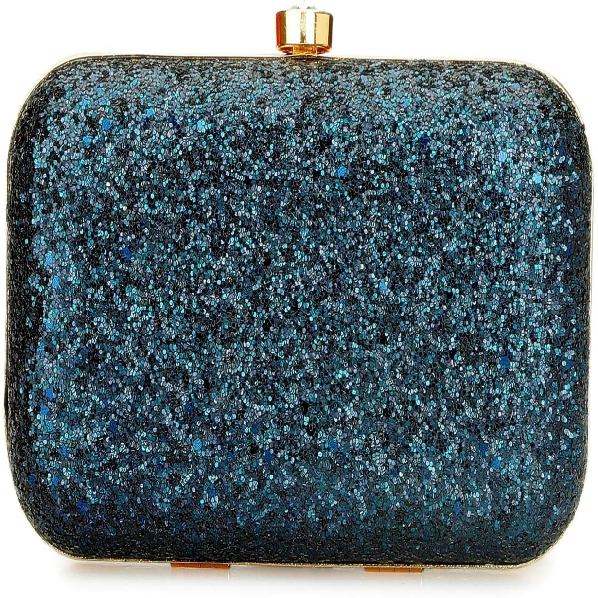     			Tooba Handicraft Multicolor Fabric Box Clutch