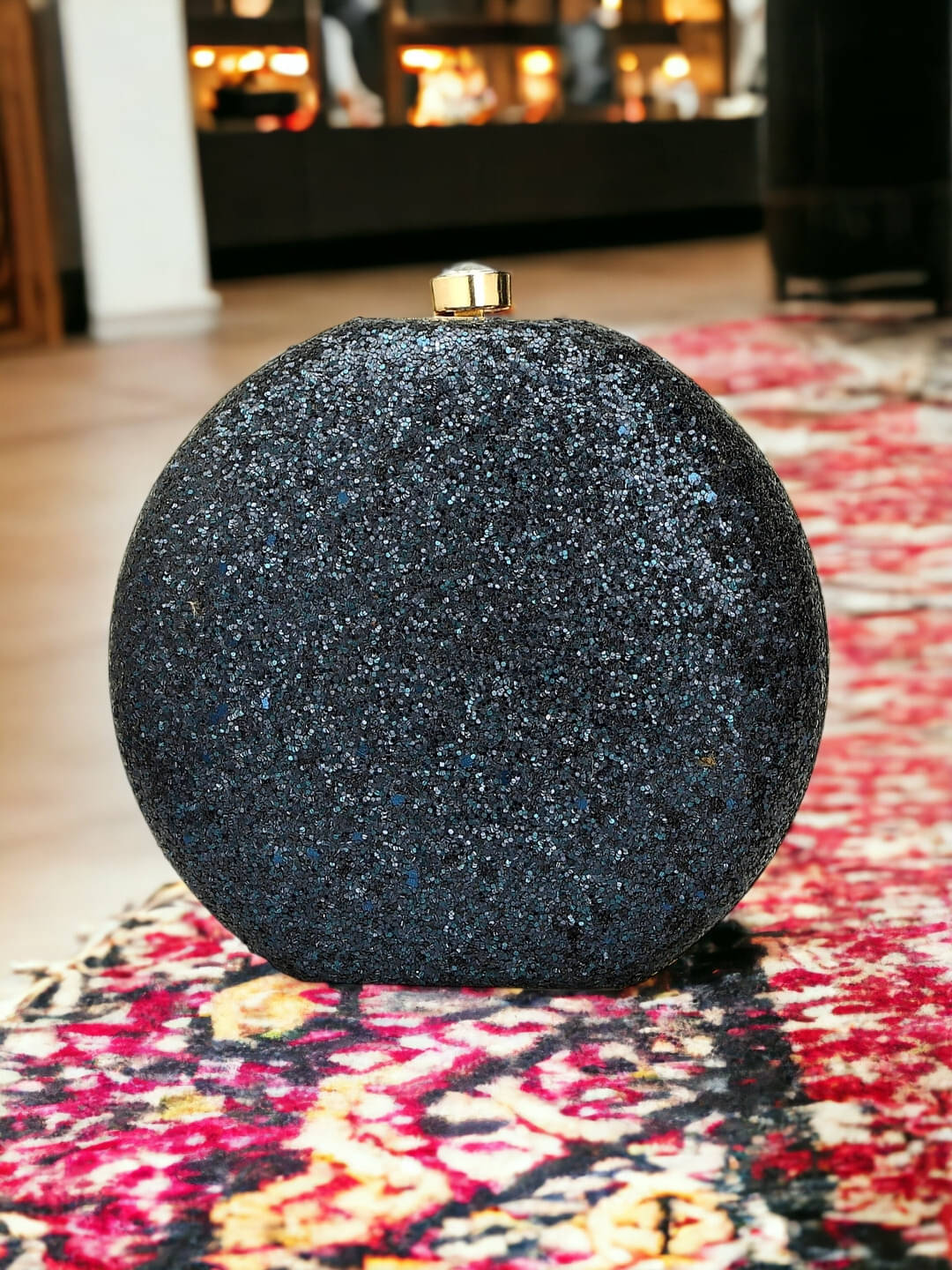     			Tooba Handicraft Multicolor Fabric Box Clutch