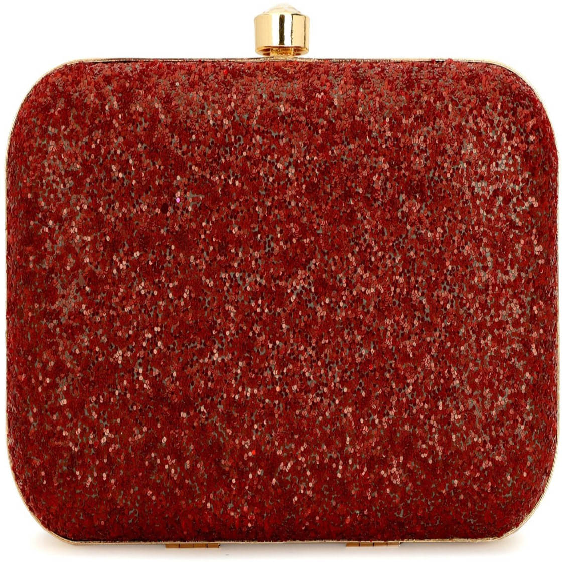     			Tooba Handicraft Multicolor Fabric Box Clutch