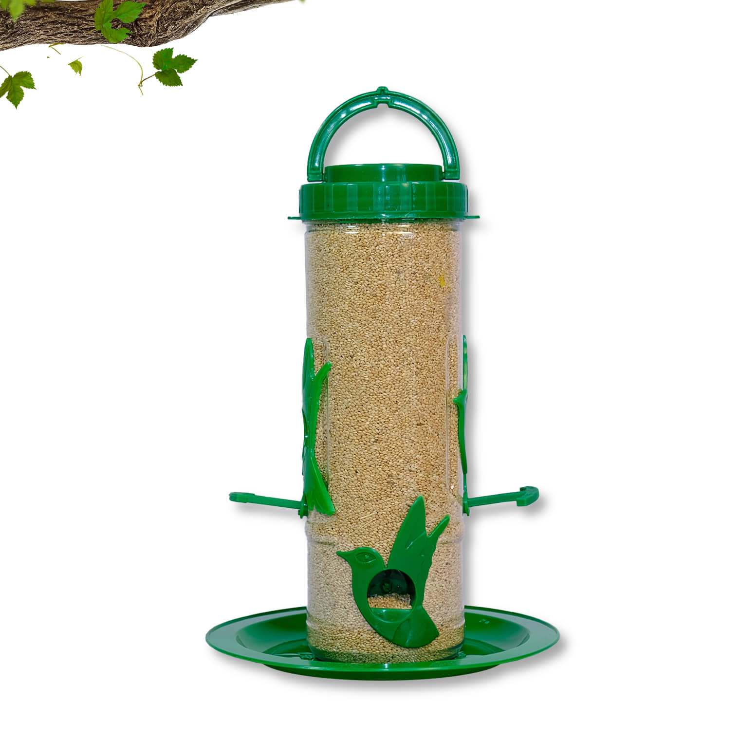 Amijivdaya Bird Feeder Green W