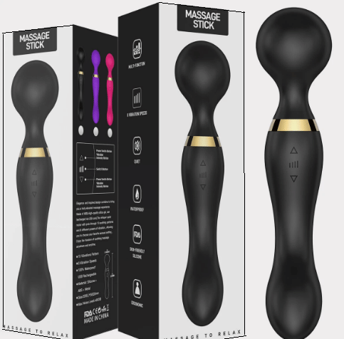 Amz Deals Electric Massage Stick, Dual Head Vibrating Massager, Handheld Body Massager for Neck, Back and Shoulder Pain Relief (Multi color) Amz Deals Electric Massage Stick, Dual Head Vibrating Massager, Handheld Body Massager for Neck, Back and Shoulder Pain Relief (Multi color)