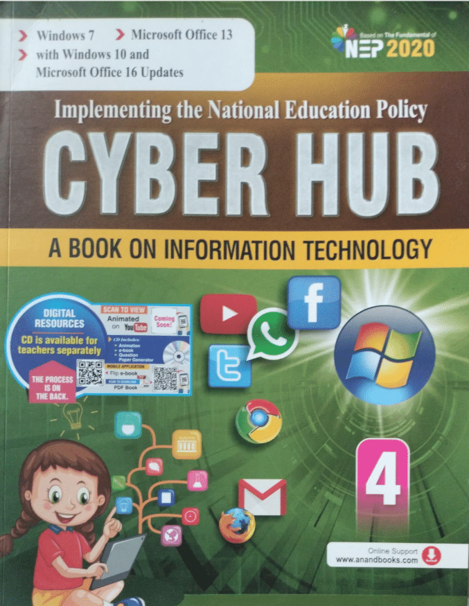 CYBER HUB CLASS 4 ( A BOOK ON INFORMATION TECHNOLOGY ) CYBER HUB CLASS 4 ( A BOOK ON INFORMATION TECHNOLOGY )