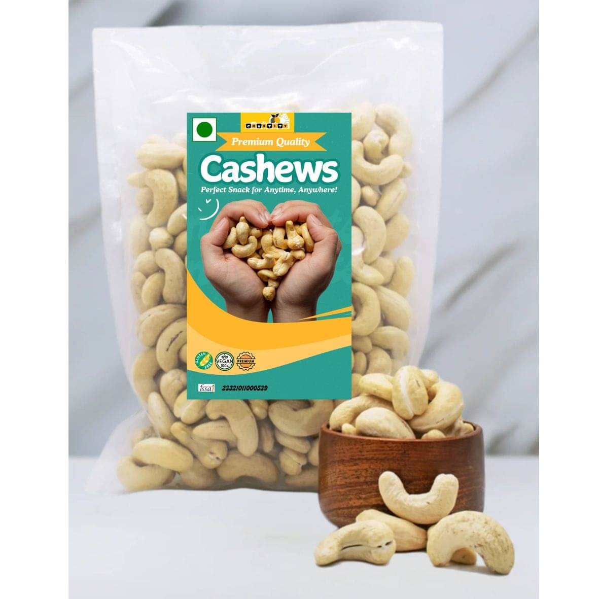 Chastity Cashew nut (Kaju) 100 g Chastity Cashew nut (Kaju) 100 g