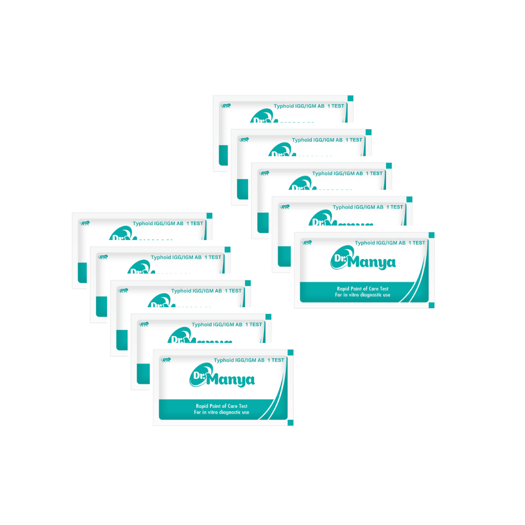 Dr.Manya Dr Manya Typhoid IGG IGM AB Test Card10Pcs for Fast & Reliable Detection Blood Test () Dr.Manya Dr Manya Typhoid IGG IGM AB Test Card10Pcs for Fast & Reliable Detection Blood Test ()