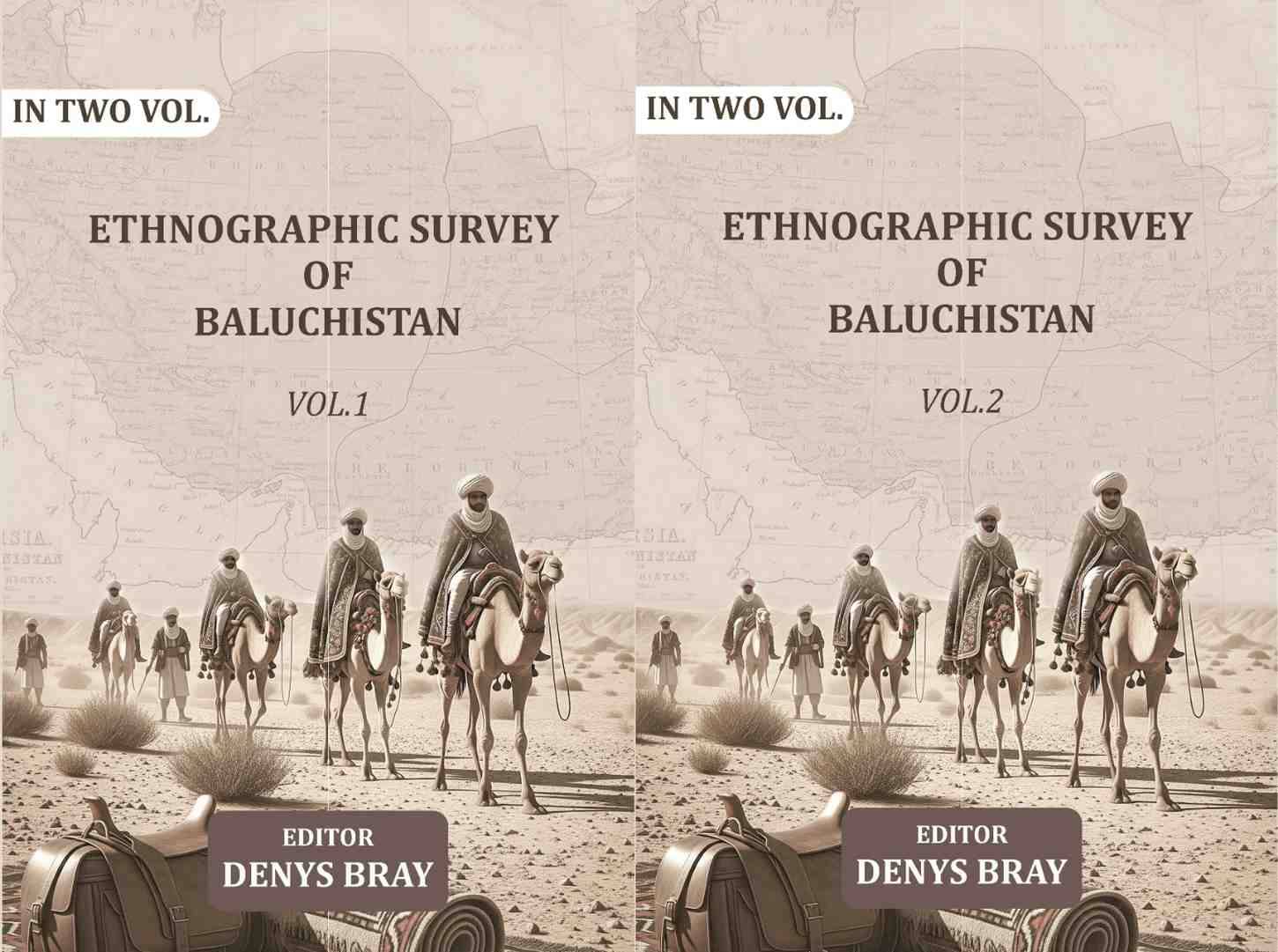     			Ethnographic Survey of Baluchistan 2 Vols. Set [Hardcover]