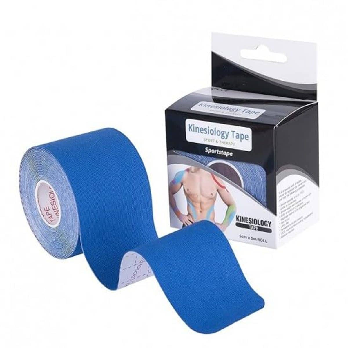 Gadget DEALS-waterproof | Kinesiology Tape for pain |Latex Free Breathable(5 m X 5 cm)- sports tape for injury |sports tape for muscles | kinesiology tape for physiotherapy | Joint Support| Pain Relief Bandage - Sports and Fitness Equipment | Buy online on ZillyBuy