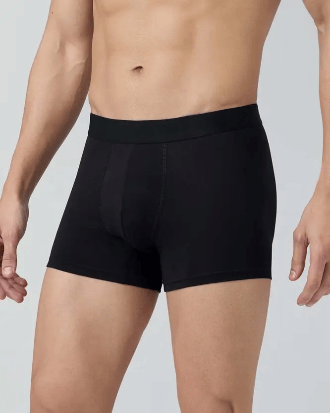     			Gridly Pack of 3 Lycra Trunks For Men's ( Black )