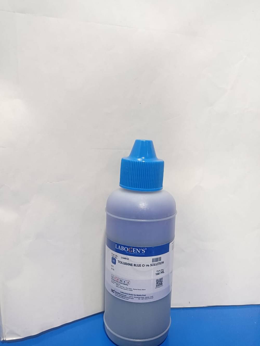     			LABOGENS TOLUIDINE BLUE 0.1% solution 100ml