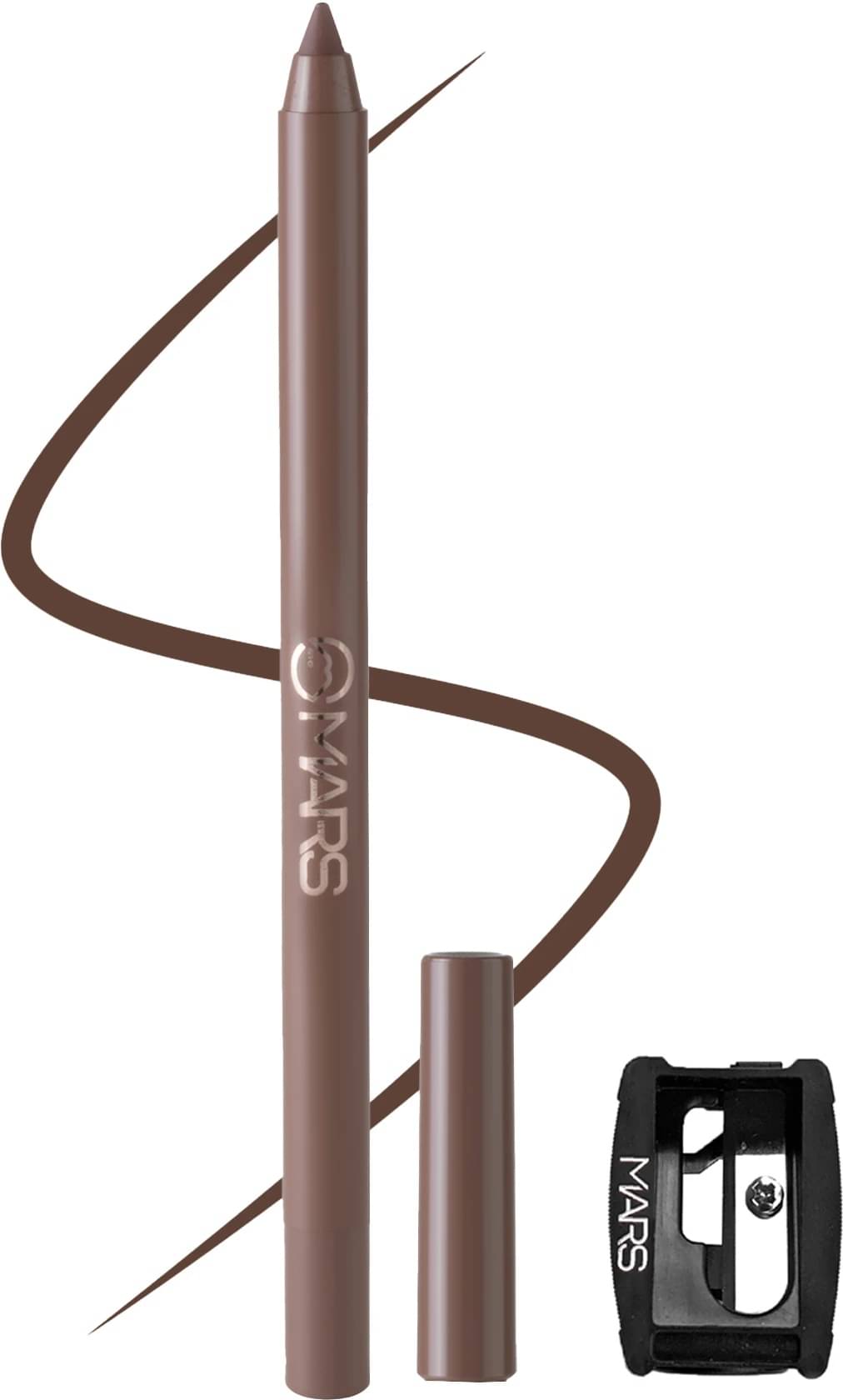     			MARS Smooth Glide Kajal | Won't Smudge Won't Budge With Sharpner (07-Desert Dust, 1.4 g)