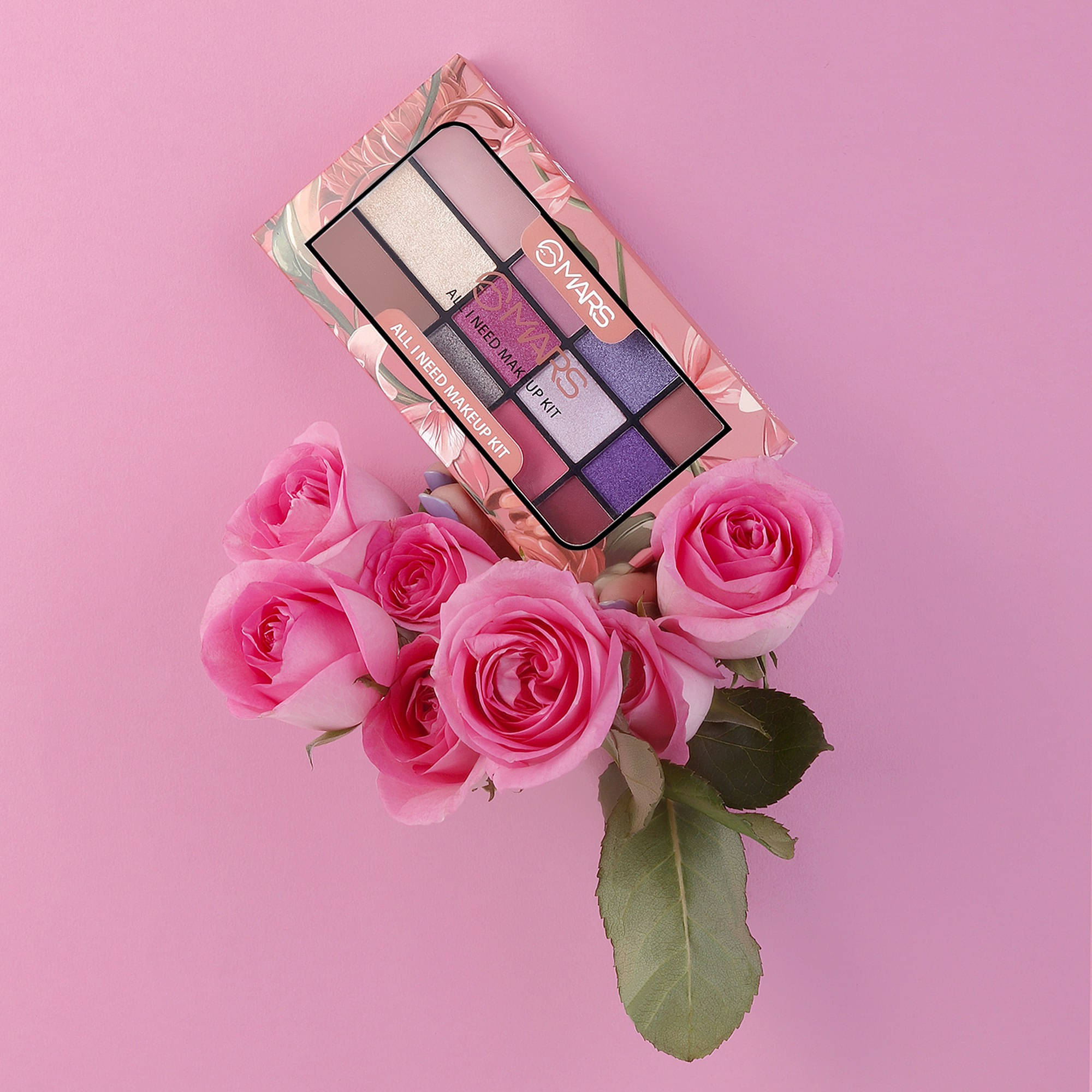     			MARS 9 Eyeshadow Highlighter Blusher and Bronzer 21.5 g (Shade-02)