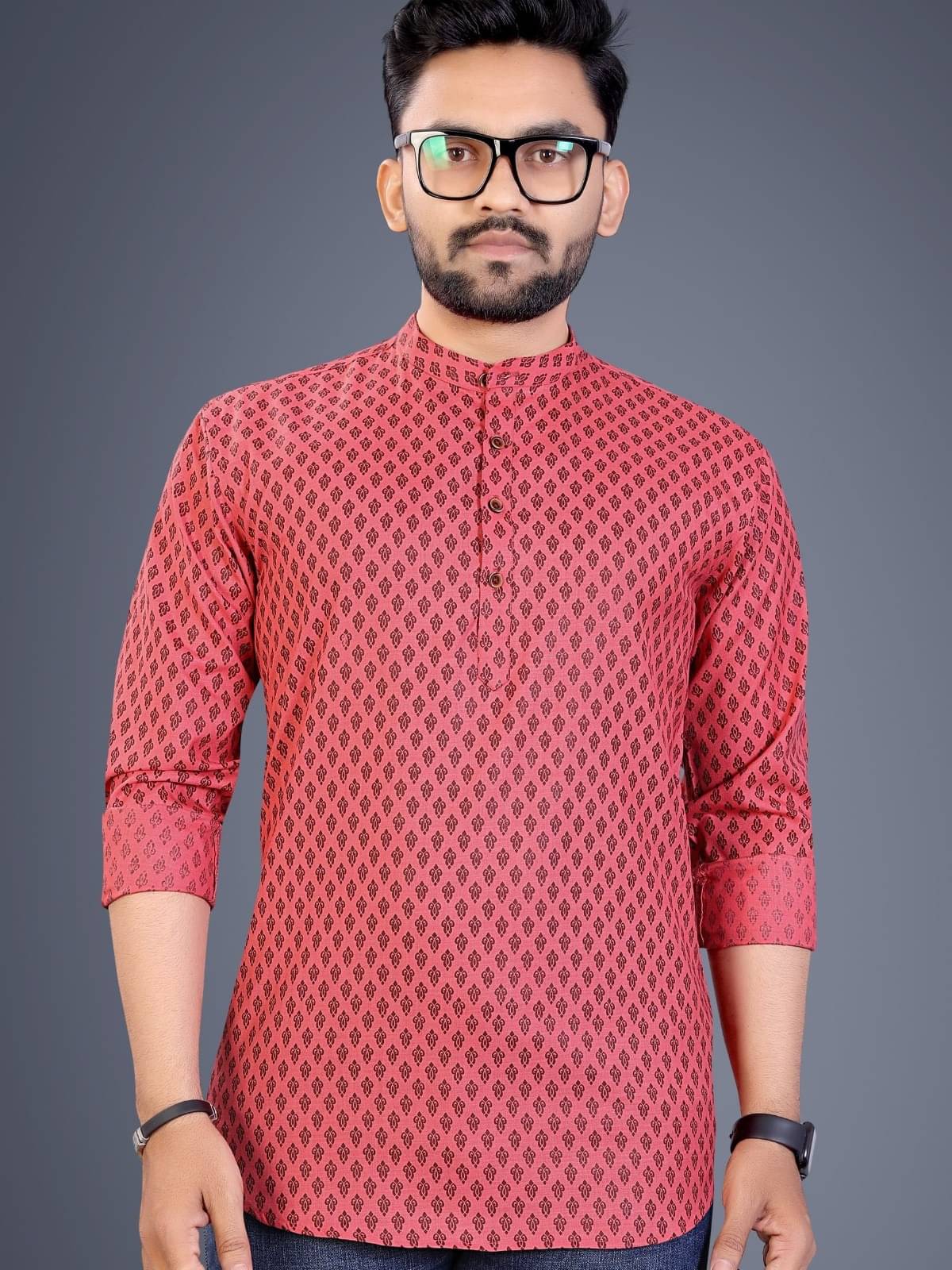 NCC Green Cotton Blend Men's Shirt Style Kurta ( Pack of 1 ) NCC Green Cotton Blend Men's Shirt Style Kurta ( Pack of 1 )