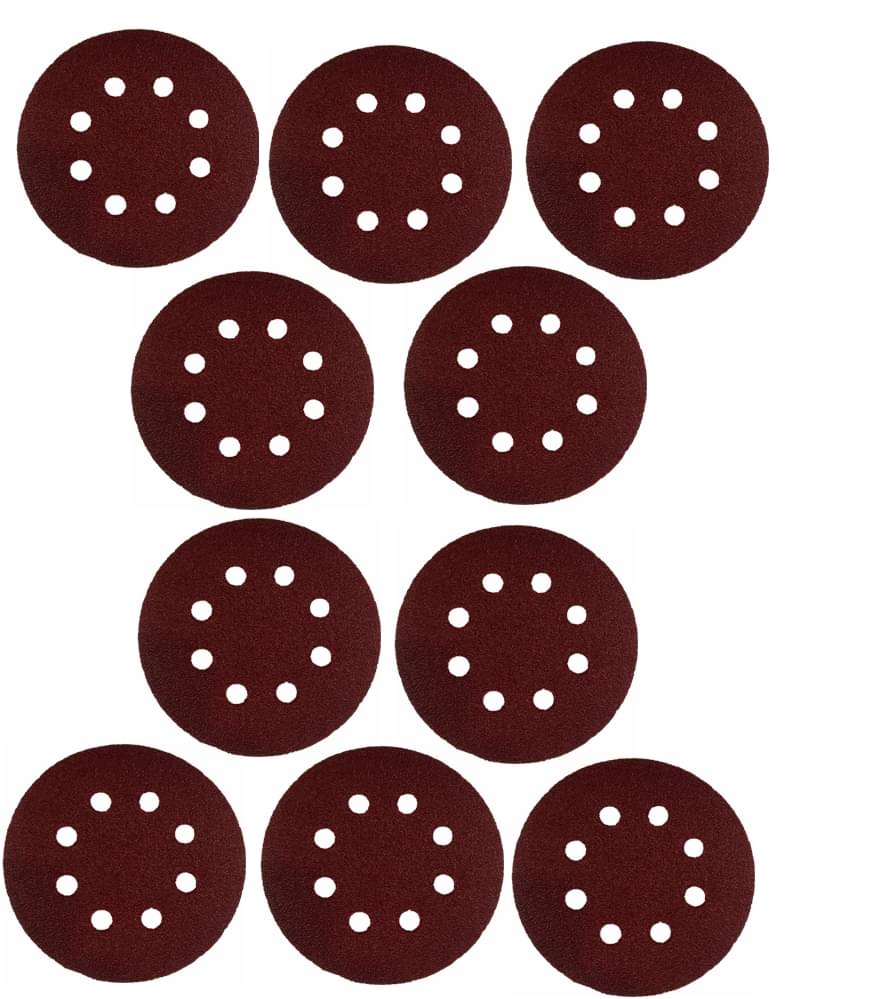     			Oaykay Hand Tools Velcro Sanding Disc 125mm 5 inch 80 Grit pack of 10
