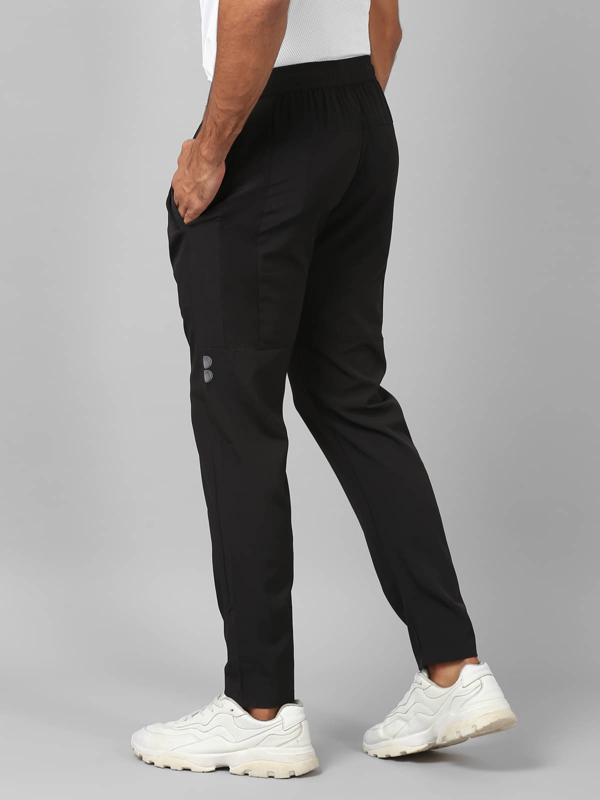RAN BOLT Black Polyester Men's Trackpants ( Pack of 1 ) RAN BOLT Black Polyester Men's Trackpants ( Pack of 1 )
