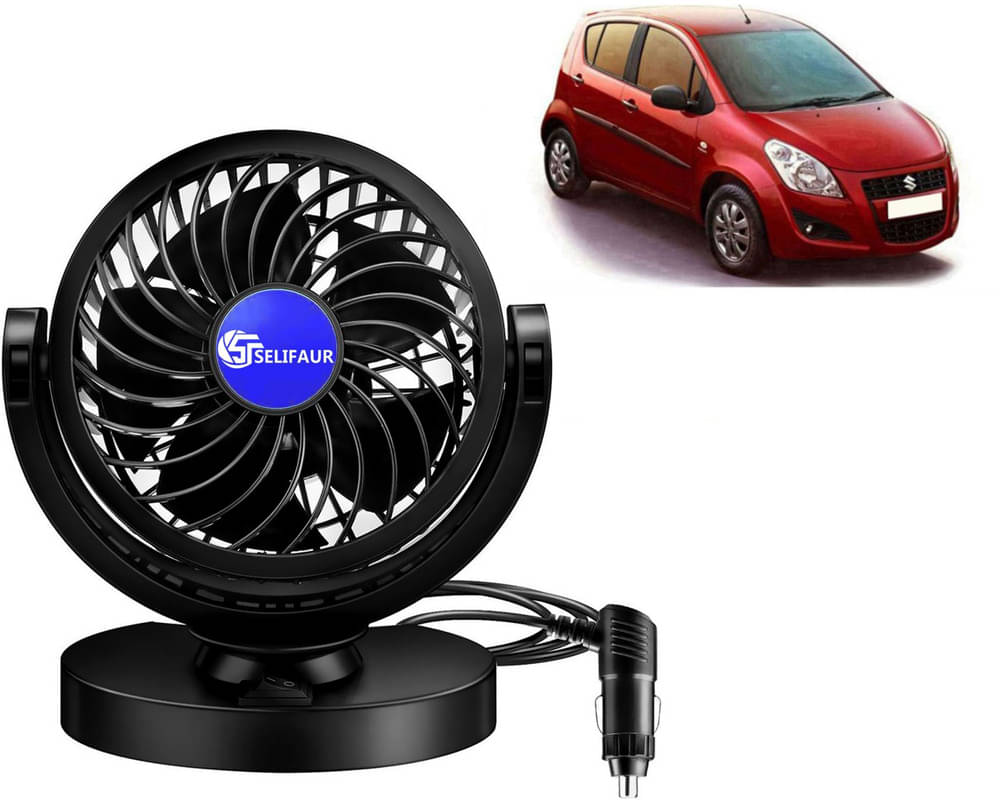     			Mitchell 12V DC Electric Car Single Head Fan for Dashboad 360 Degree Rotatable Car Auto Powerful Cooling Air Fan For Ritz Type-2