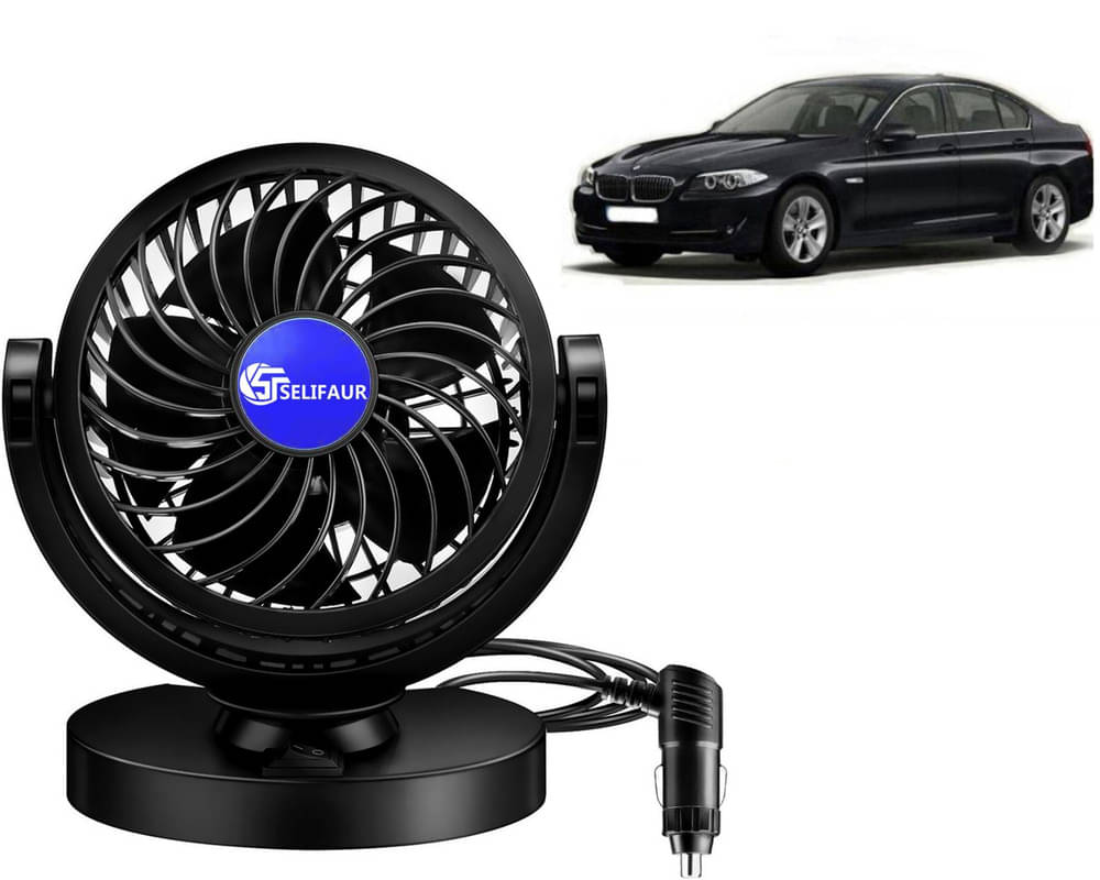     			Mitchell 12V DC Electric Car Single Head Fan for Dashboad 360 Degree Rotatable Car Auto Powerful Cooling Air Fan For 520i