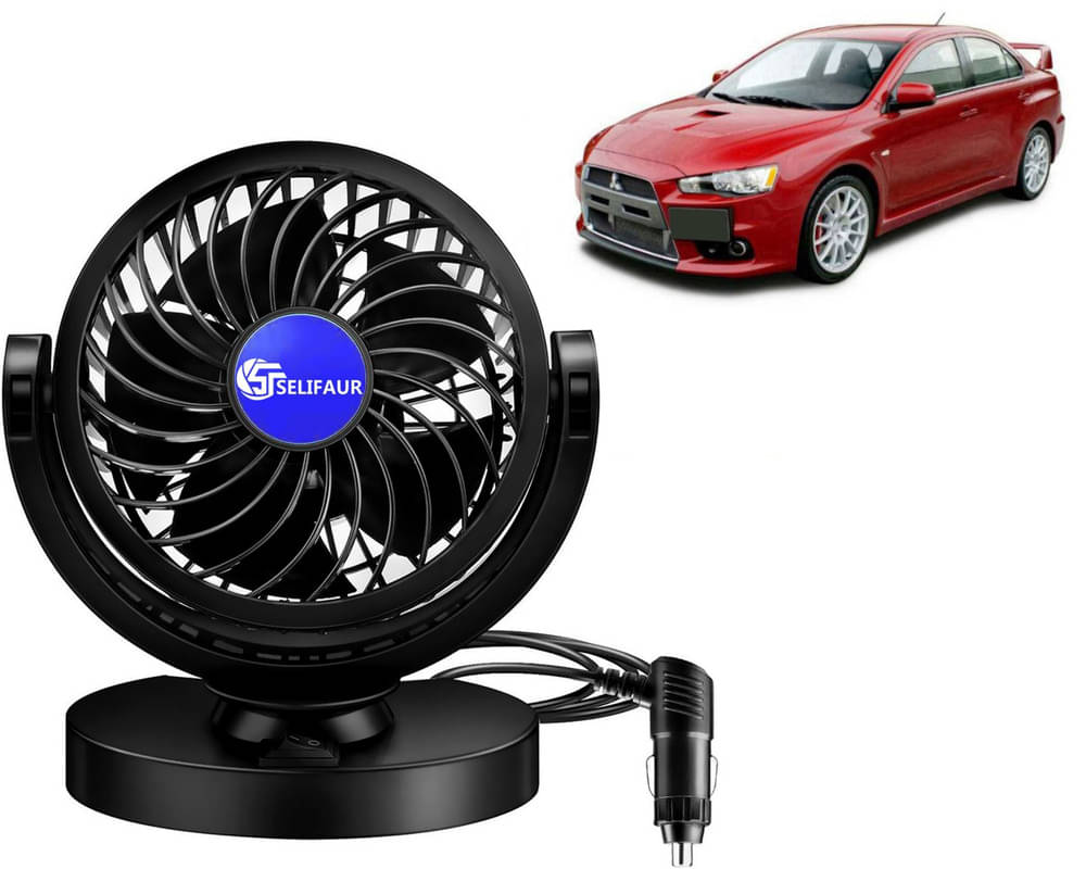     			Mitchell 12V DC Electric Car Single Head Fan for Dashboad 360 Degree Rotatable Car Auto Powerful Cooling Air Fan For Lancer