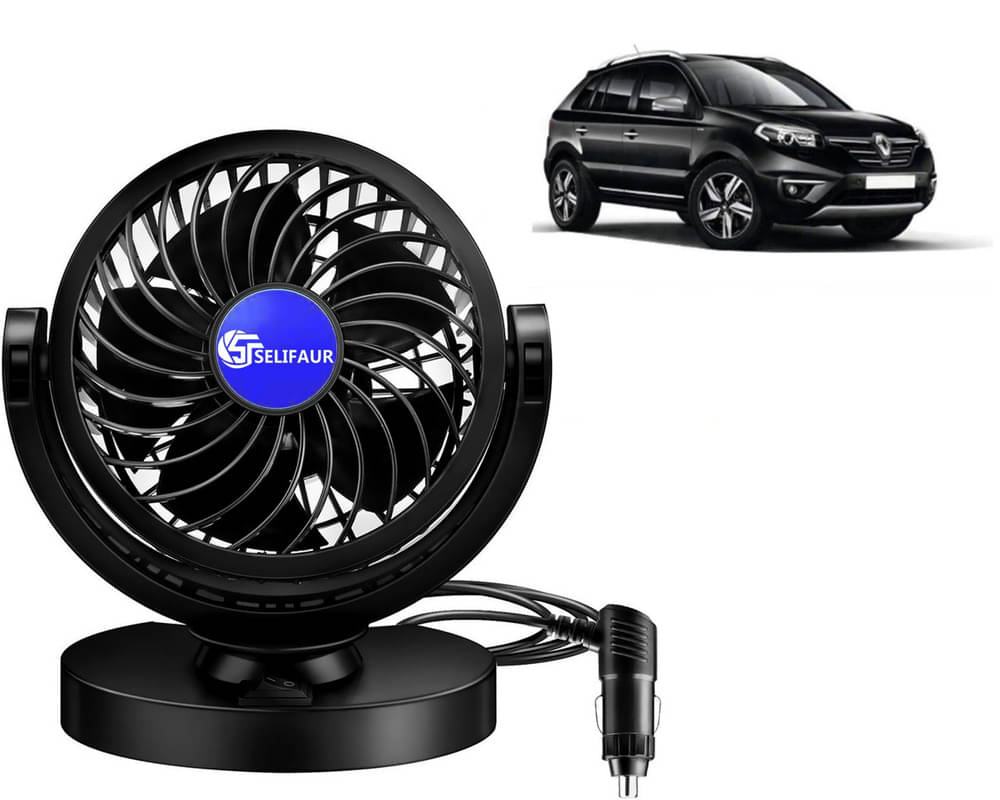     			Mitchell 12V DC Electric Car Single Head Fan for Dashboad 360 Degree Rotatable Car Auto Powerful Cooling Air Fan For Koleos