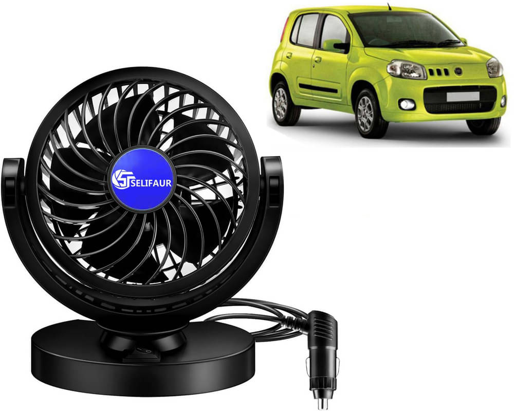     			Mitchell 12V DC Electric Car Single Head Fan for Dashboad 360 Degree Rotatable Car Auto Powerful Cooling Air Fan For Novo Uno