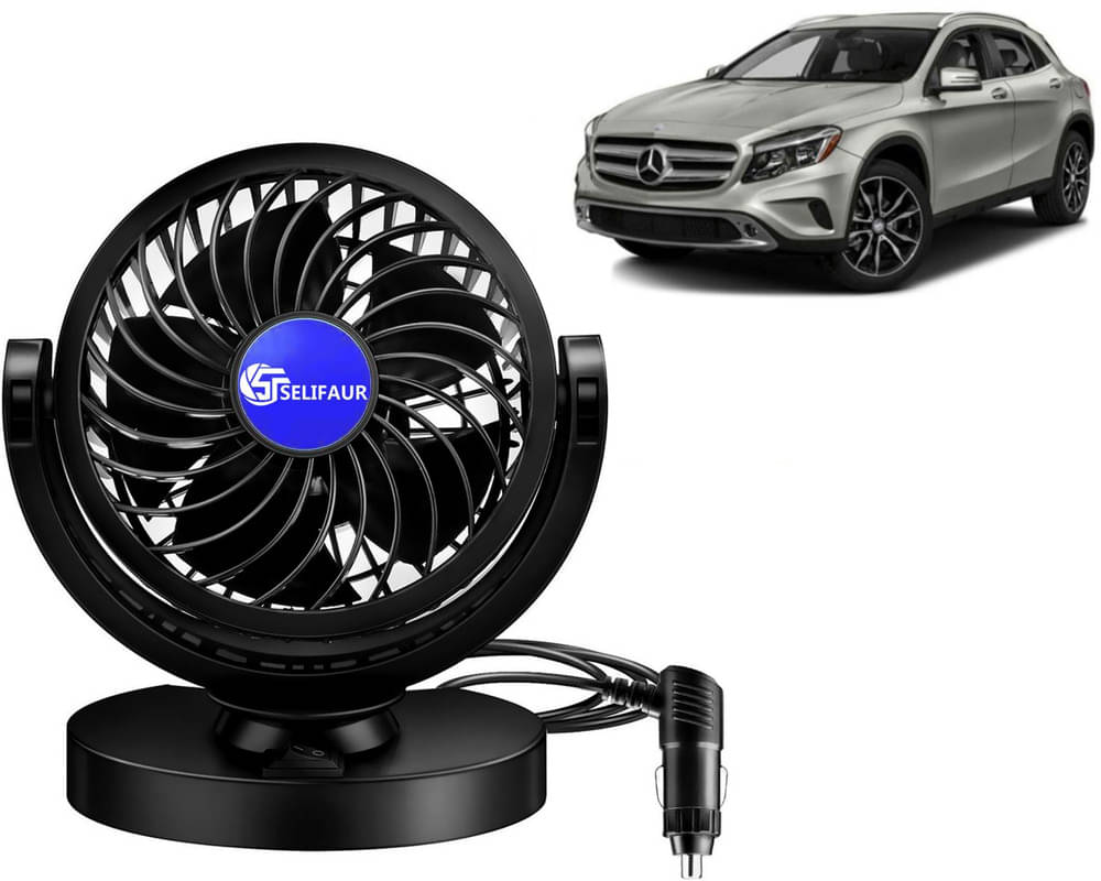 Mitchell 12V DC Electric Car Single Head Fan for Dashboad 360 Degree Rotatable Car Auto Powerful Cooling Air Fan For Benz GLA-Class Mitchell 12V DC Electric Car Single Head Fan for Dashboad 360 Degree Rotatable Car Auto Powerful Cooling Air Fan For Benz GLA-Class