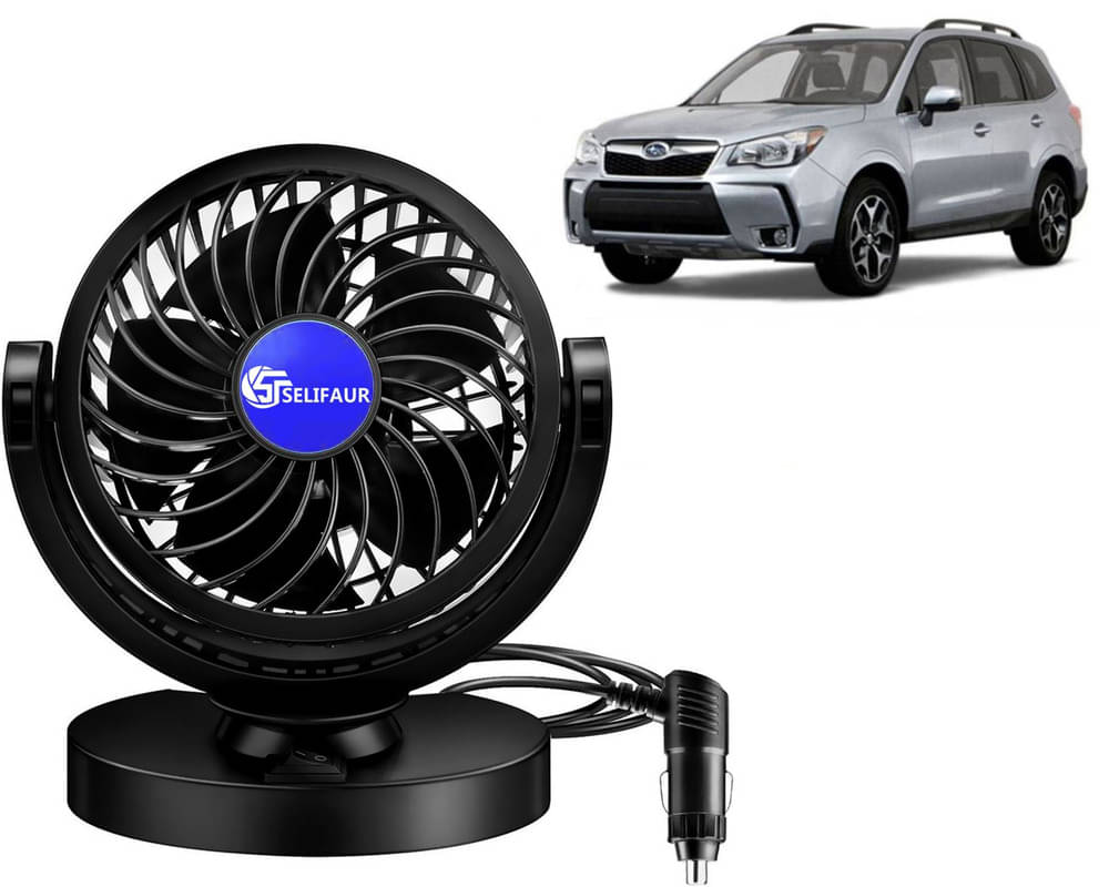     			Mitchell 12V DC Electric Car Single Head Fan for Dashboad 360 Degree Rotatable Car Auto Powerful Cooling Air Fan For Forester